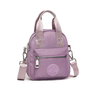 Small Nylon Women Shoulder Bag Crossbody Girls Messenger Handbag
