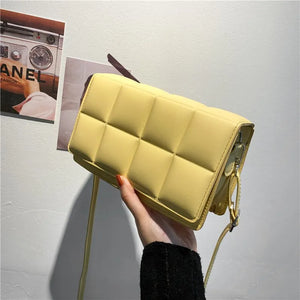 Plaid Small Crossbody Bag for Women