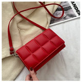 Plaid Small Crossbody Bag for Women