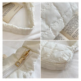 Space Pad Cotton Shoulder Bag Female Shopper Winter Nylon