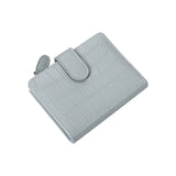 Stone Pattern Small Wallet Women Leather Short Purse Ladies Casual Thin Clutch