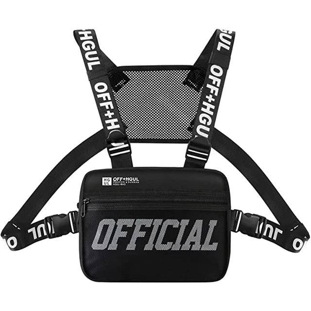 Men's Hip-Hop Chest Bag Tactical Utility Pack