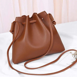 Tassel Crossbody Bag for Women Small PU Leather Handbag