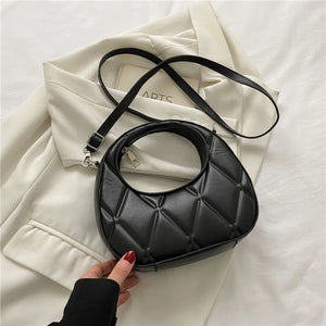 Women Shoulder Bag Small Round Portable Ladies Handbags Crossbody Bags