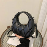 Women Shoulder Bag Small Round Portable Ladies Handbags Crossbody Bags