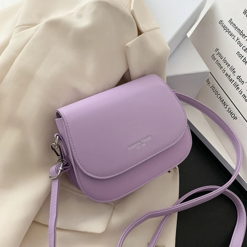 Crossbody Bags for Women Solid Flap Shoulder Bag Handbags and Purses