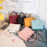 Crocodile Pattern Crossbody Handbags Vintage Style Tote Shoulder Bag