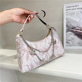 Summer Retro Crossbody Bag Underarm Small High Fashionable