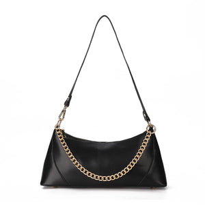 Vintage PU Women Handbag Casual Shoulder Bag Zipper Female Clutch