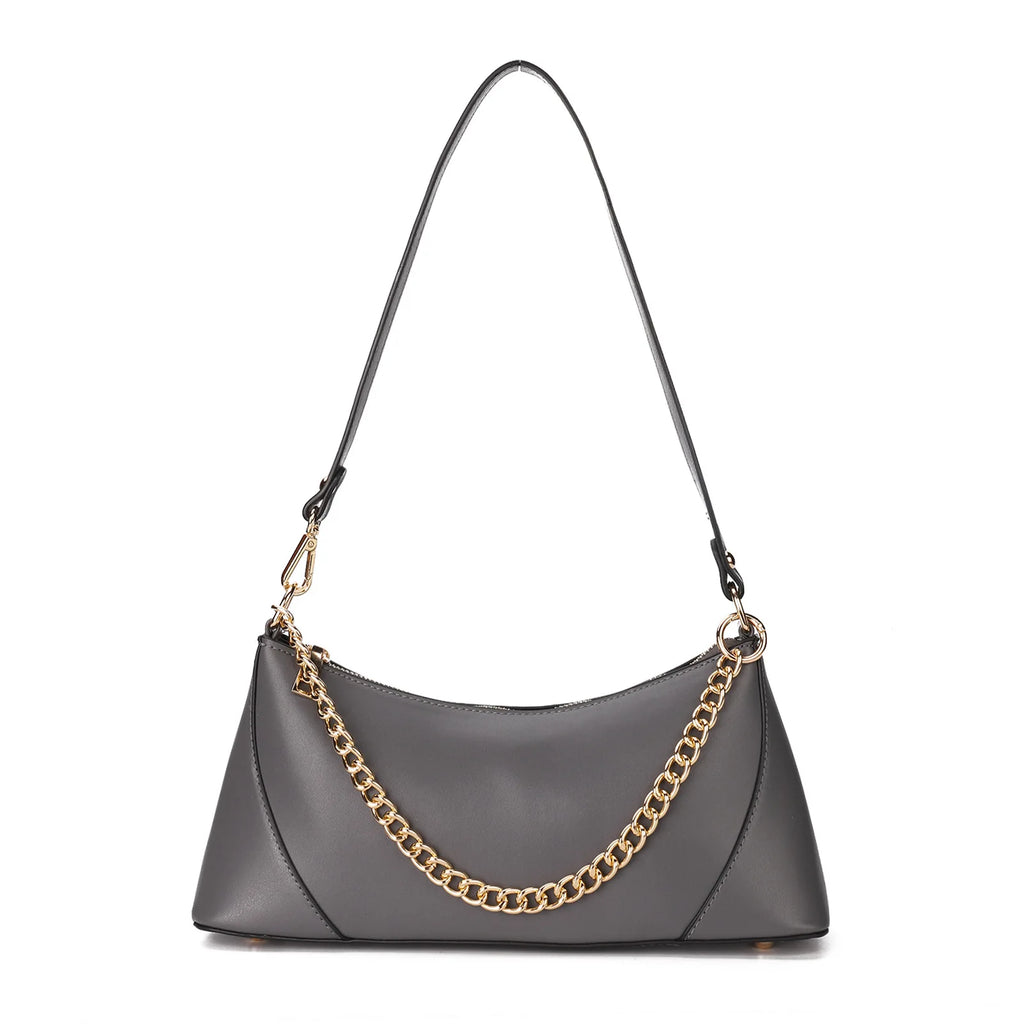 Vintage PU Women Handbag Casual Shoulder Bag Zipper Female Clutch