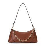 Vintage PU Women Handbag Casual Shoulder Bag Zipper Female Clutch