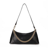 Vintage PU Women Handbag Casual Shoulder Bag Zipper Female Clutch
