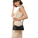 Vintage PU Women Handbag Casual Shoulder Bag Zipper Female Clutch