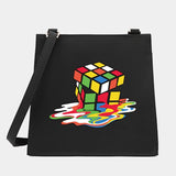 Wild Women Shoulder Messenger Square Bags 3D Pattern Handbag Tote