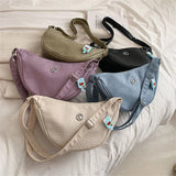 Winter Women's Hobos Sac PU Leather Shoulder Crossbody Bags for Women