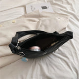 Winter Women's Hobos Sac PU Leather Shoulder Crossbody Bags for Women