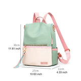 Women Canvas Travel Backpack School Bag Girl Shoulder Bag Rucksack