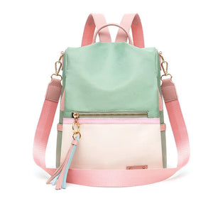 Women Canvas Travel Backpack School Bag Girl Shoulder Bag Rucksack