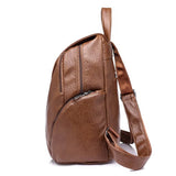 Women PU Leather Backpack Shoulder Bags Daypack Rucksack Feminine Mochila