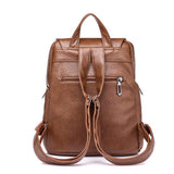 Women PU Leather Backpack Shoulder Bags Daypack Rucksack Feminine Mochila