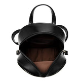 Women's Bead Backpack PU Leather School Bag for Girls