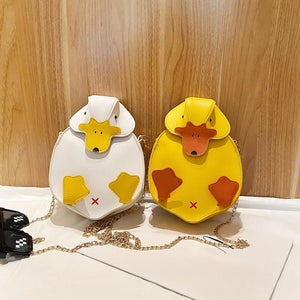 Cartoon Duck Crossbody Messenger Shoulder Bag