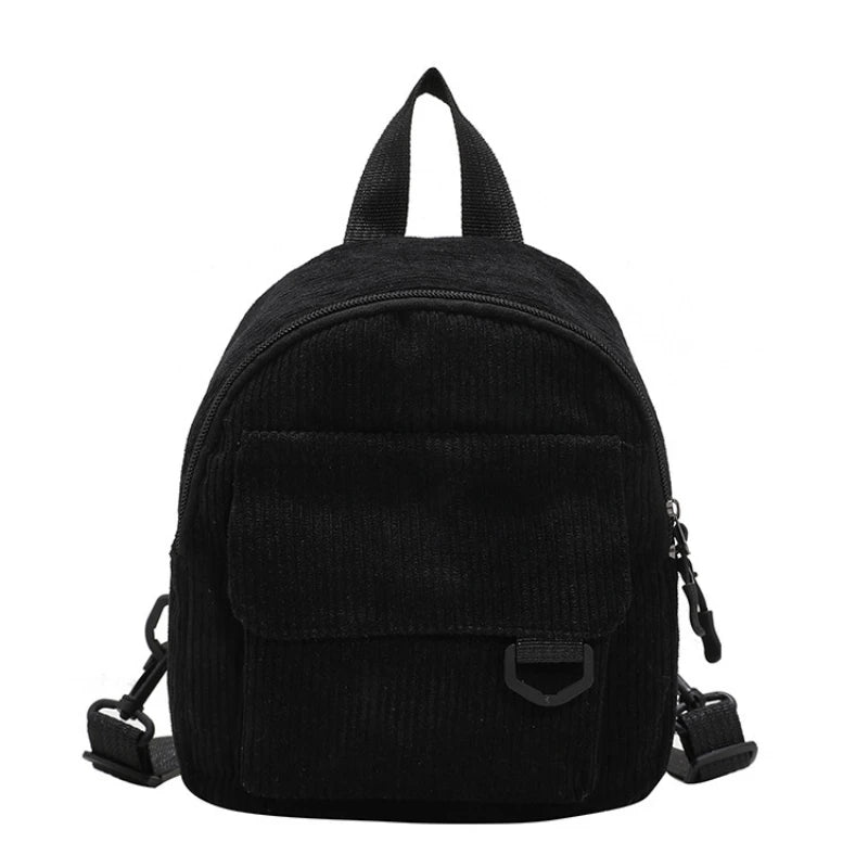 Women's Corduroy Mini Backpack