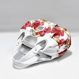 Printed Flowers Ladies Shoulder Bag High Quality Leather Handbag