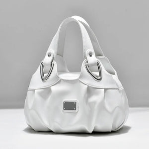 Printed Flowers Ladies Shoulder Bag High Quality Leather Handbag