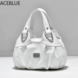 Floral Print Shoulder Bag High Quality Leather Handbag