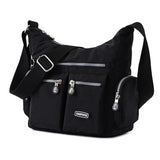 Women Shoulder Messenger Bag Lightweight Waterproof Zipper Package