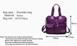 Waterproof Nylon Crossbody Bag Large Capacity Handbags