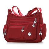 Waterproof Nylon Oxford Crossbody Bag Large Capacity Travel Bags Purse