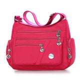 Waterproof Nylon Oxford Crossbody Bag Large Capacity Travel Bags Purse