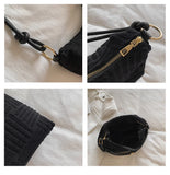 Velvet Underarm Bag Winter Shoulder Crossbody Handbag