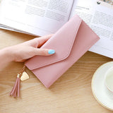 Women Wallets Zipper Purses Long Clutch Soft Leather Money Bag