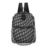 Women's Backpack Letter Pattern High Oxford Breathable Lightweight