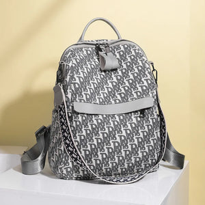 Women's Backpack Letter Pattern High Oxford Breathable Lightweight