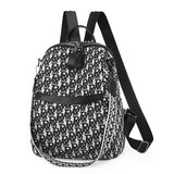 Women's Backpack Letter Pattern High Oxford Breathable Lightweight