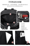 Waterproof Nylon Backpack for Women Large Travel Bagpack