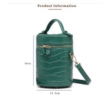 Crocodile Shoulder Bag PU Leather Handbag Tote Bag