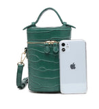 Crocodile Shoulder Bag PU Leather Handbag Tote Bag