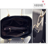 Women's Tassel PU Handbag Shoulder Bag
