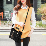 Women's Tassel PU Handbag Shoulder Bag