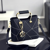 Women's Tassel PU Handbag Shoulder Bag
