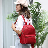 Waterproof Nylon Travel Backpack for Teenage Girl College School Bags