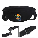 Women's Flower Pattern Canvas Messenger Bag