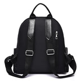 Women's Waterproof Leather Backpack Casual Large-capacity Bookbag