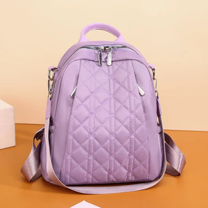 Anti-theft Oxford Women Backpack Waterproof