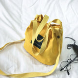 Colorful Mini Canvas Shoulder Bag for Women 19*12*20 Cm